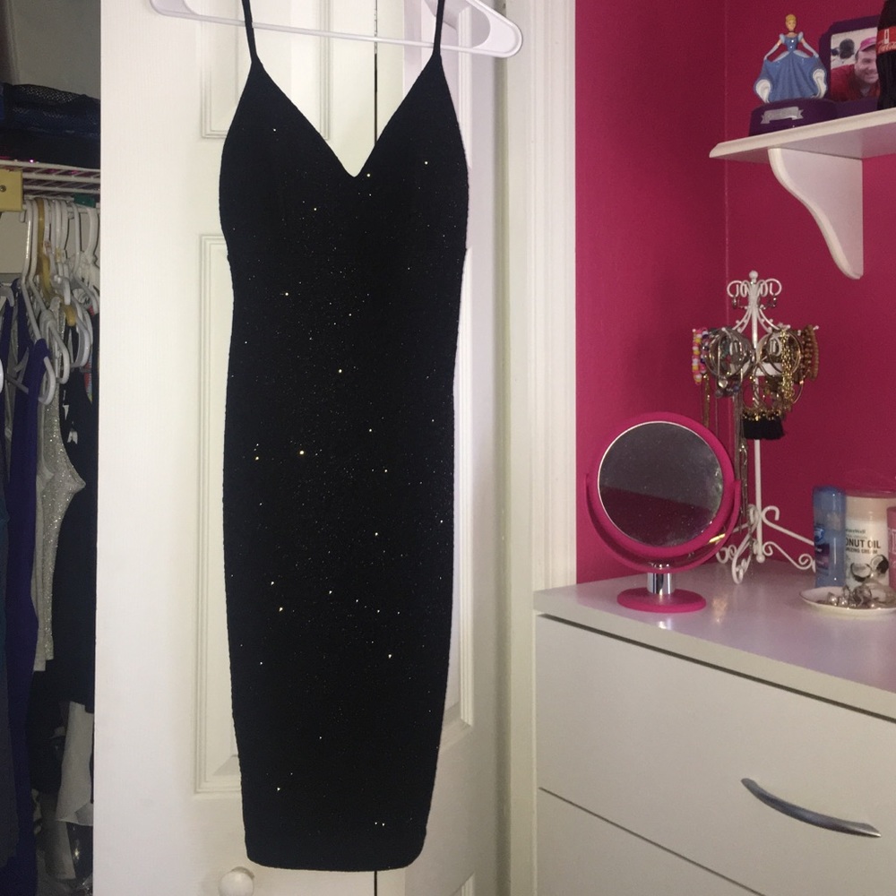 Little black dress (sparkly)